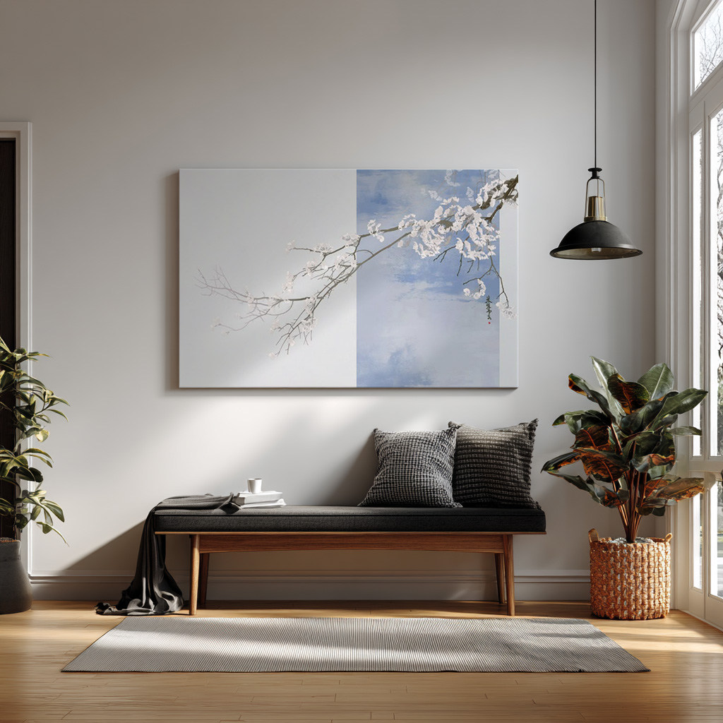 Blossoms in Quiet Sky — alternate view