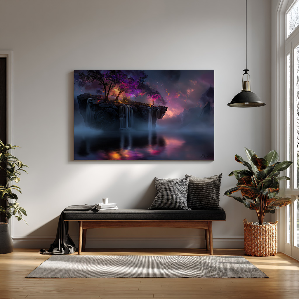 Enchanted Twilight Oasis — alternate view