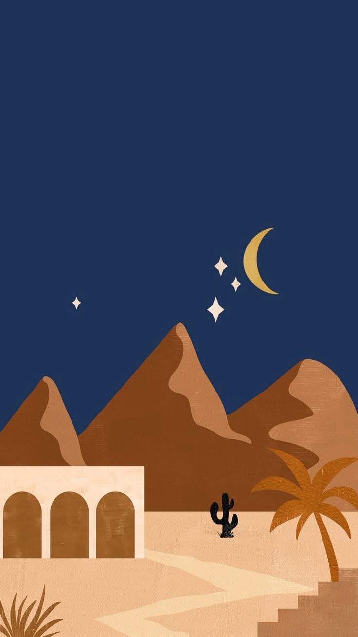 Moonlit Oasis