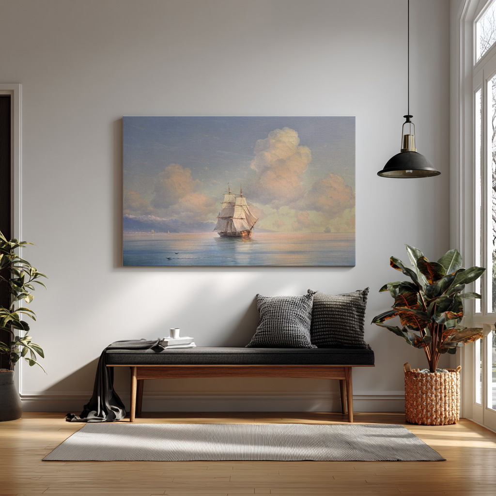 Sailing Into Stillness — alternate view