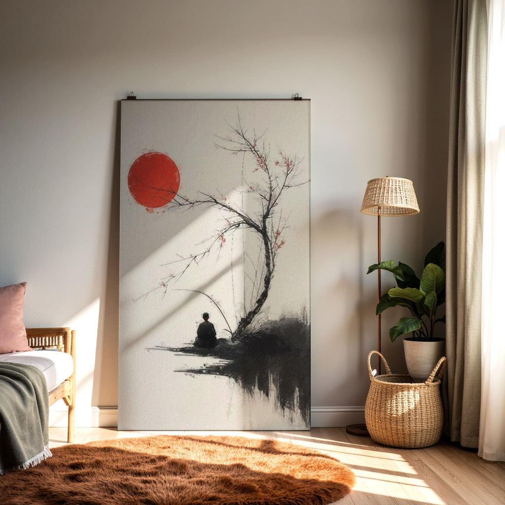 Beneath the Red Moon — alternate view