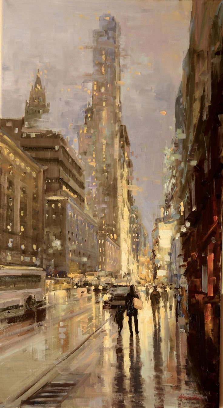 City After Rain
