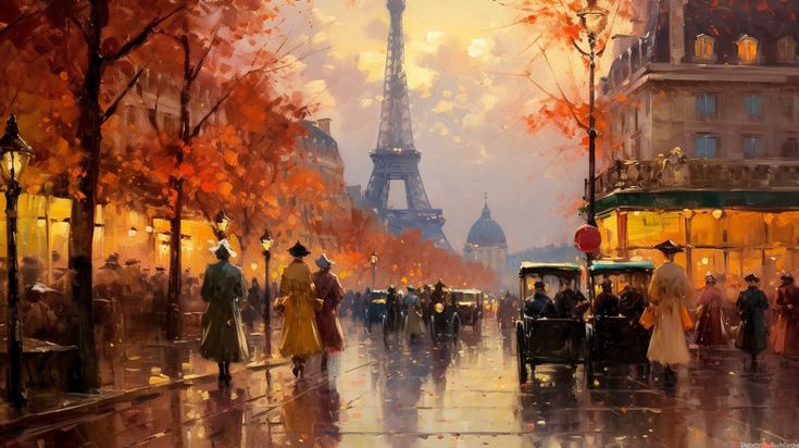 Paris at Golden Hour