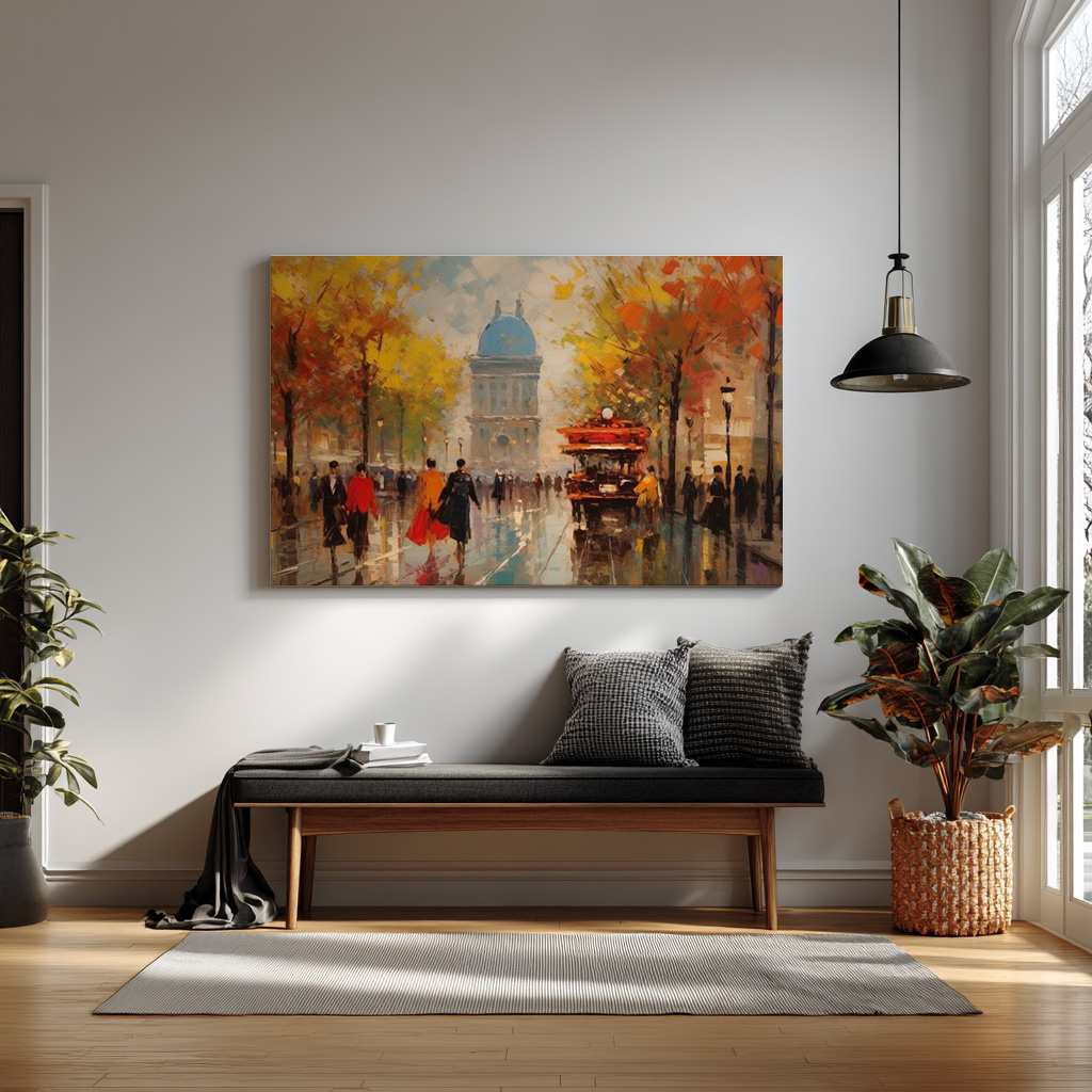 Autumn Promenade — alternate view