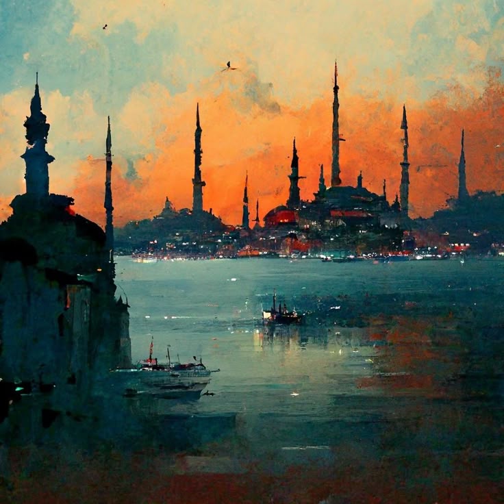 Twilight Over Timeless Shores