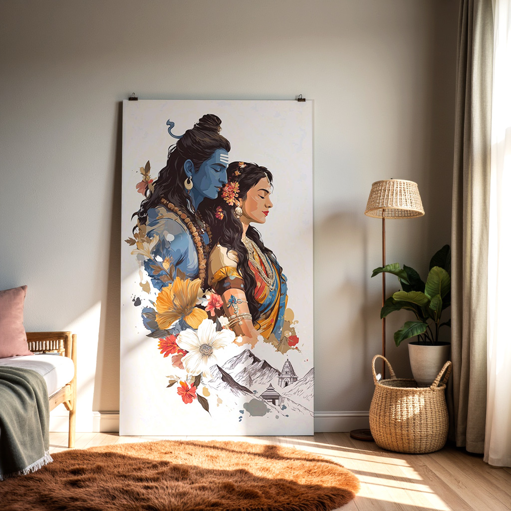 Shiva & Shakti — Eternal Union — alternate view