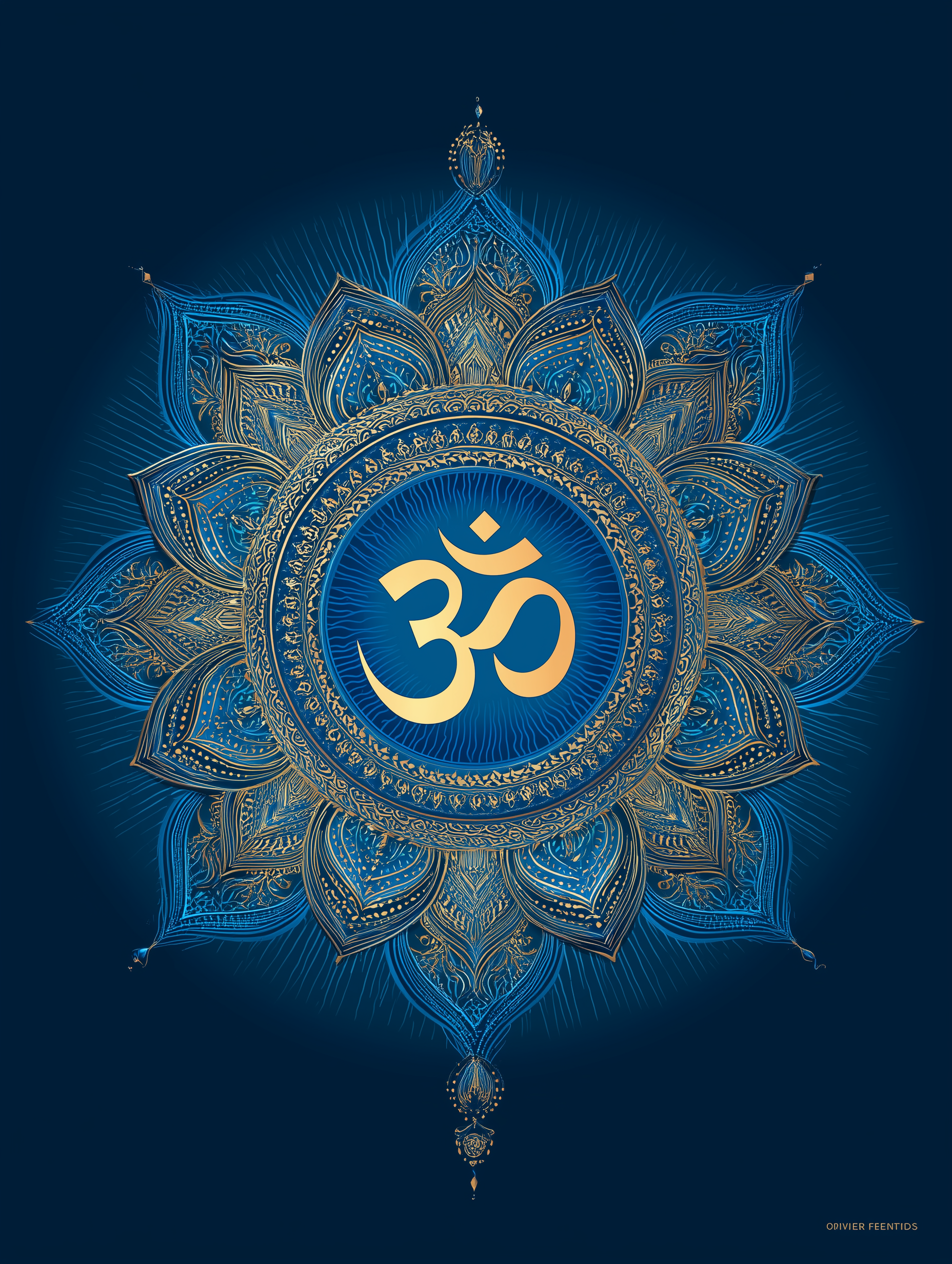Om Lotus Mandala