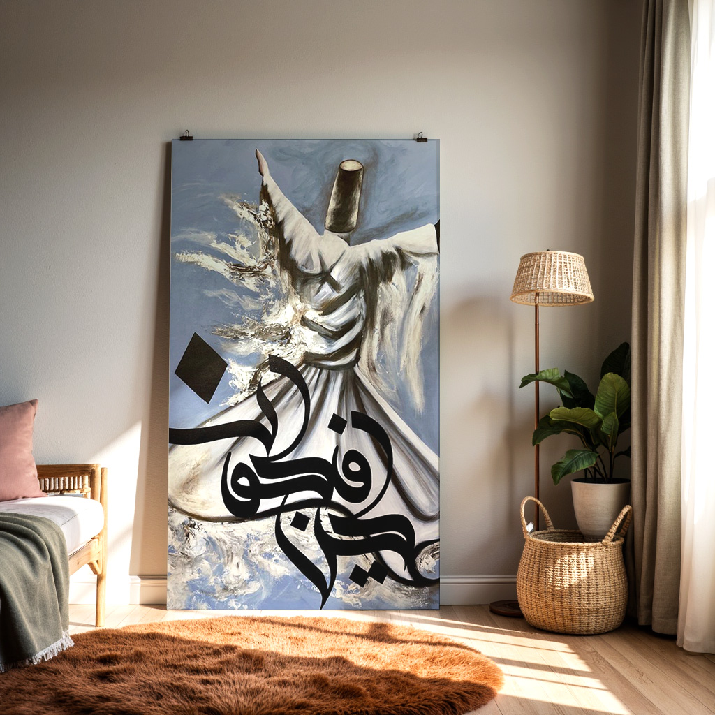 Whirling Sufi Devotion — alternate view