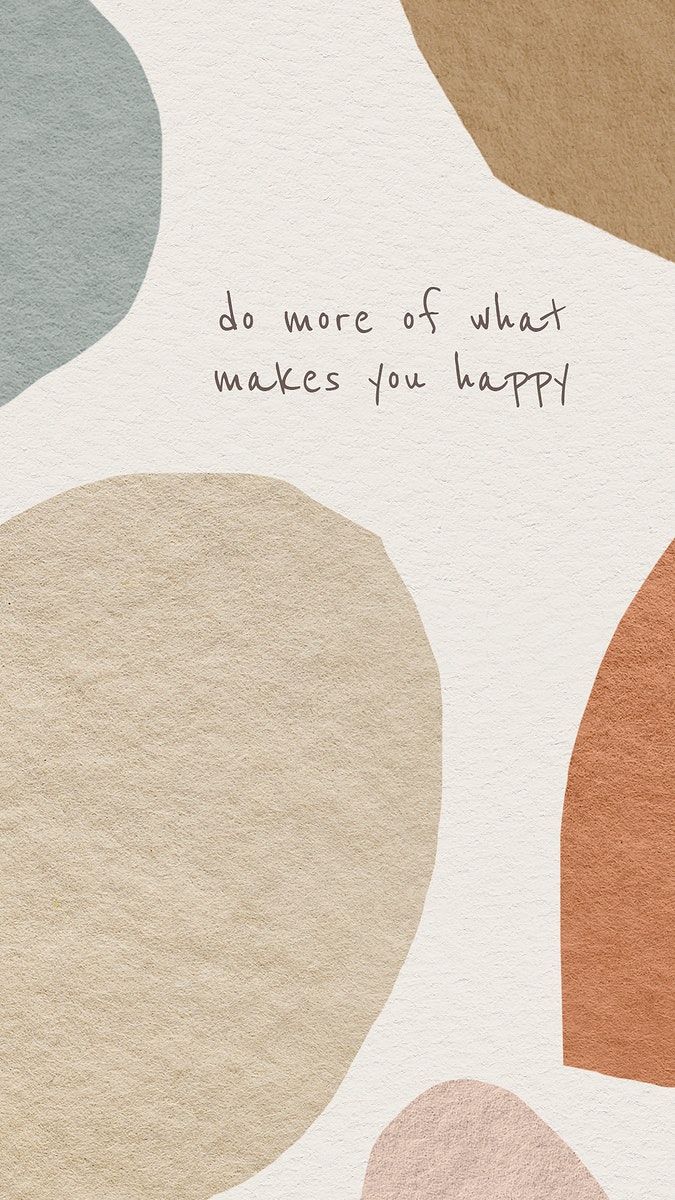 Do More of What Makes You Happy Wall Art – Minimalist Inspirational Quote Print