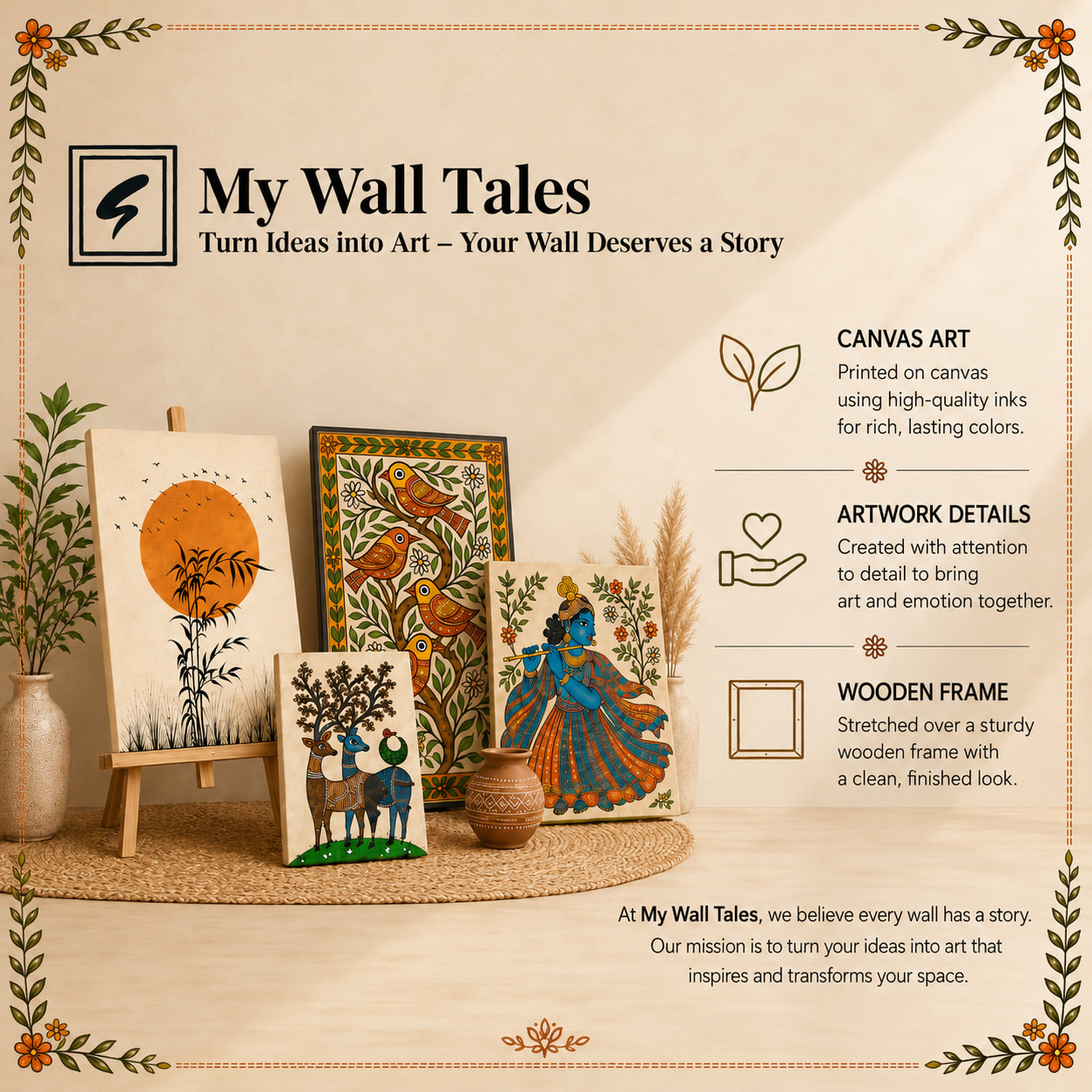 Golden Temple Heritage Wall Art Set — view 8